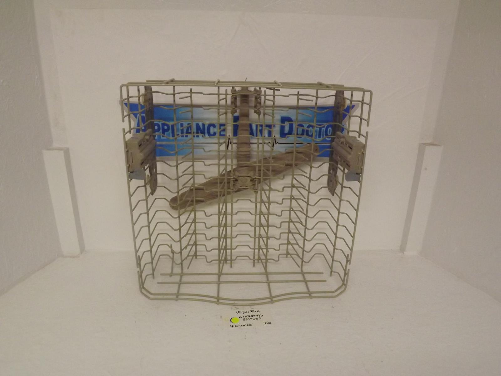 KitchenAid Dishwasher W10727422 8539235 Upper Rack Used KitchenAid Dishwasher W10727422 8539235 Upper Rack Used